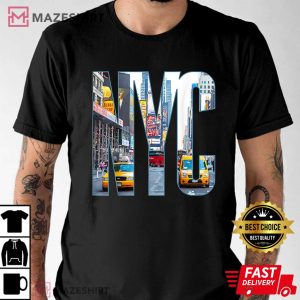 NYC Graphic Shirt New York City The Big Apple Souvenir T-Shirt