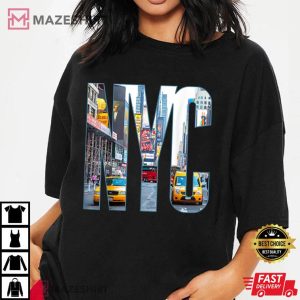 NYC Graphic Shirt New York City The Big Apple Souvenir T-Shirt