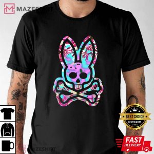 Psychedelic Bunny Psycho-Bunny Bunnies Classic Apparel T-Shirt
