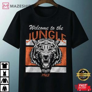 Welcome To The Jungle White Bengal 1963 T Shirt 2