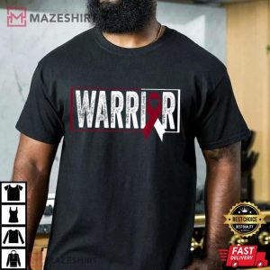 Throat Cancer Shirt Oral Head Neck Cancer Awareness Warrior 3