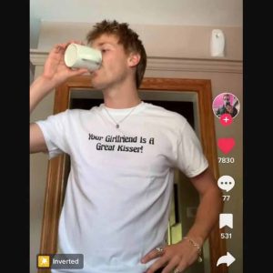 Your Girlfriend Is A Good Kisser T Shirt 2