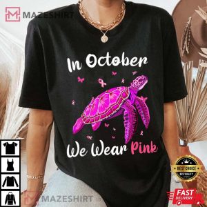 Turtle Breast Cancer In October 4