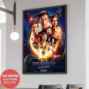 Spider Man No Way Home Canvas Poster