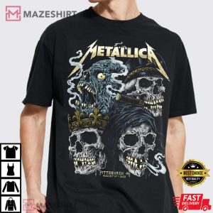 Metallica On Tour 2022 In Pittsburgh PNC Park Shirt 4