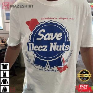Save Deez Nuts Blue Ribbon 1