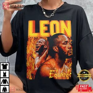 Vintage Bootleg Leon Edwards Fighter Boxing Retro 90s T Shirt 4