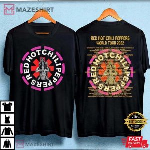 Red Hot Chili Peppers 2022 World Tour T-Shirt #4