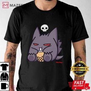 Gengar Boba Tea Shirt Bubble Tea T Shirt 2