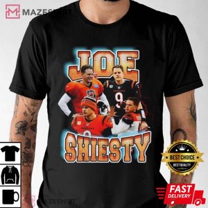 Joe Burrow Joe Shiesty Jeaux Burreaux Cajun Cincinnati Bengals T Shirt 1