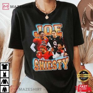 Joe Burrow Joe Shiesty Jeaux Burreaux Cajun Cincinnati Bengals T Shirt 2