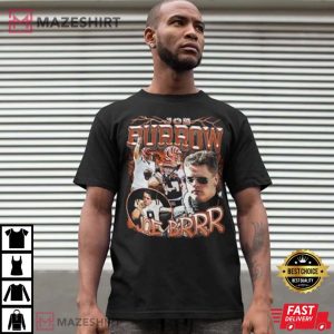 Vintage Bootleg Joe Burrow Rap T Shirt 3