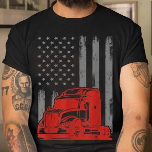 Trucking 4th Of July Trucker Dad 2