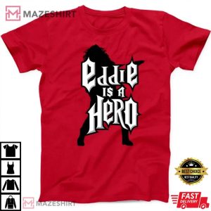 Awesome Guitar Hero Eddie Retro T-Shirt