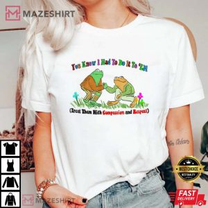 Compassion Respect Short Sleeve T Shirt 1