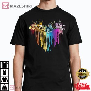 Eevee Evolution T Shirt 3