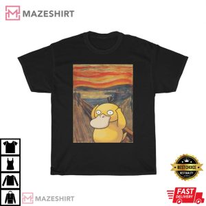 Screaming Psyduck T Shirt 1