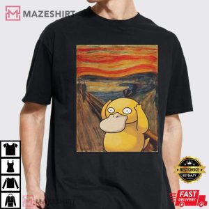Screaming Psyduck T Shirt 4