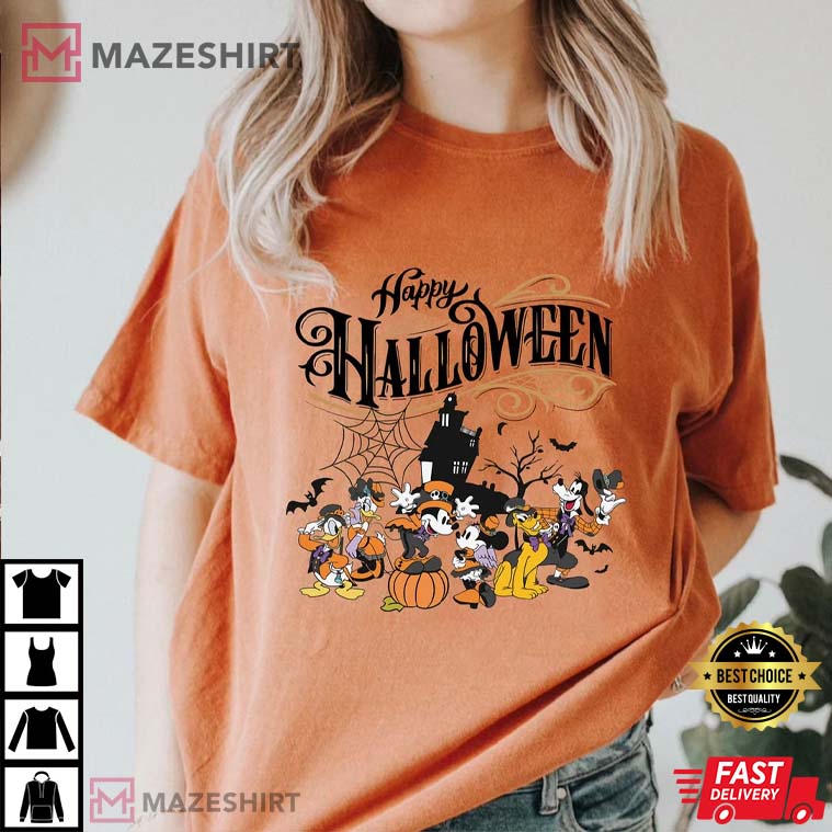Vintage Disney Halloween T-Shirt Vintage Disney Halloween T-Shirt
