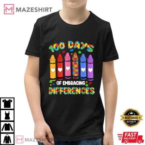 Autism Awareness Embrace Differences 100 Days Of School 2