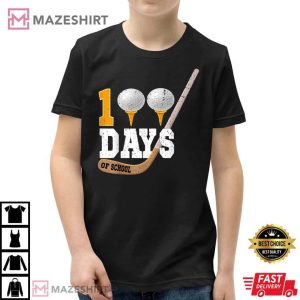 Golf 100 Days Of School Golf Lover 3