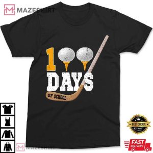 Golf 100 Days Of School Golf Lover 4