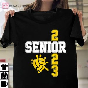 Class Of 2023 Volleyball Graduation Senior T Shirt 1