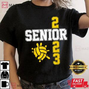 Class Of 2023 Volleyball Graduation Senior T Shirt 3