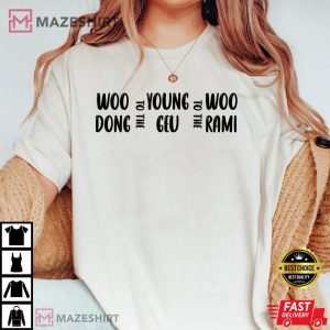 Extraordinary Attorney Woo Woo to the Young to the Woo T Shirt 1