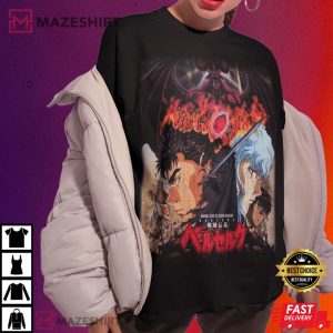 Berserk Guts Anime T Shirt 1