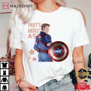 Thats Americas Ass Captain America T Shirt 1