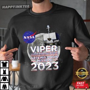 Viper Lunar Rover Nasa Artemis Moon Landing 2023 T Shirt 1