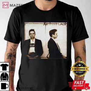 Johnny Cash Mugshot Music T Shirt 1