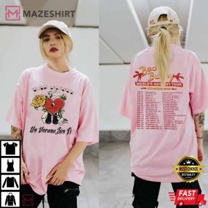 Bad Bunny Un Verano Sin Ti 2022 Tour Merch T-Shirt