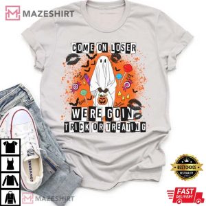 Get In Loser Were Going Trick Or Treating Halloween T Shirt 1