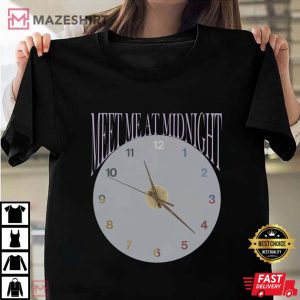 Meet Me At Midnight Clock T Shirt 1