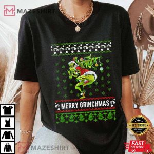 Merry Grinchmas Ugly Christmas Sweatshirt Grinch Merry Christmas T