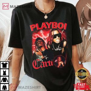 Playboi Carti Rapper 90s Inspired Vintage T Shirt 2