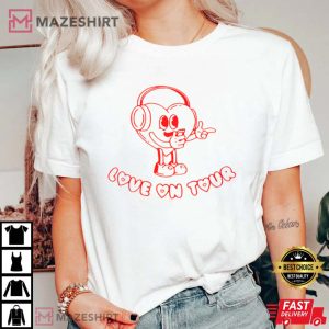 Love On Tour Gift For Music Lovers T Shirt 4