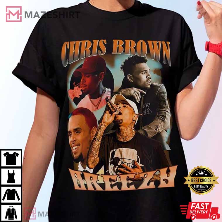 Chris Brown Breezy T-Shirt Chris Brown Breezy T-Shirt