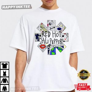 Red Hot Chili Peppers Vintage Band T Shirt 2