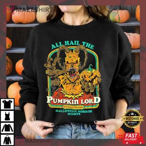 All Hail The Pumpkin Lord Halloween Horror Nights T Shirt 3