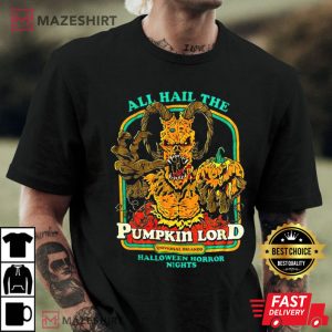 All Hail The Pumpkin Lord Halloween Horror Nights T Shirt 4