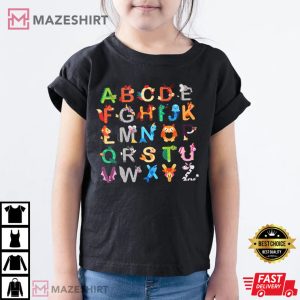 Alphabet T Shirt 3