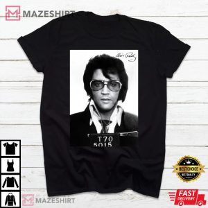 Elvis Presley Mugshot T Shirt 2
