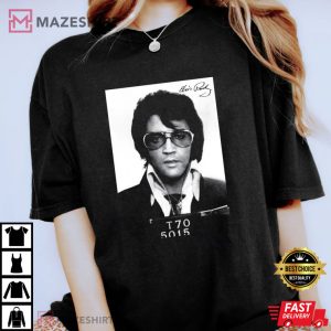 Elvis Presley Mugshot T Shirt 3