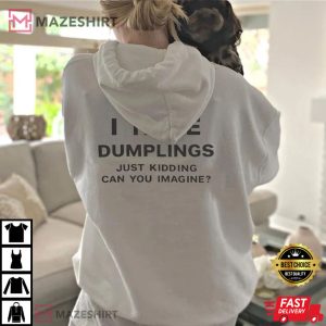 I Hate Dumplings Just Kidding Can You Imagine T Shirt 4