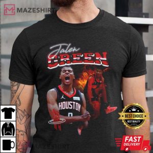 Jalen Green Vintage T Shirt 1