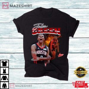 Jalen Green Vintage T Shirt 3