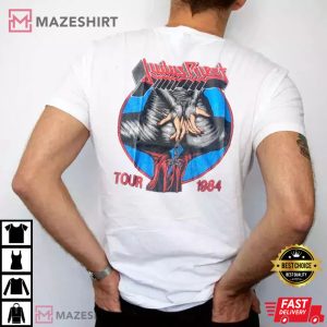 Judas Priest Tour 1984 T Shirt 3